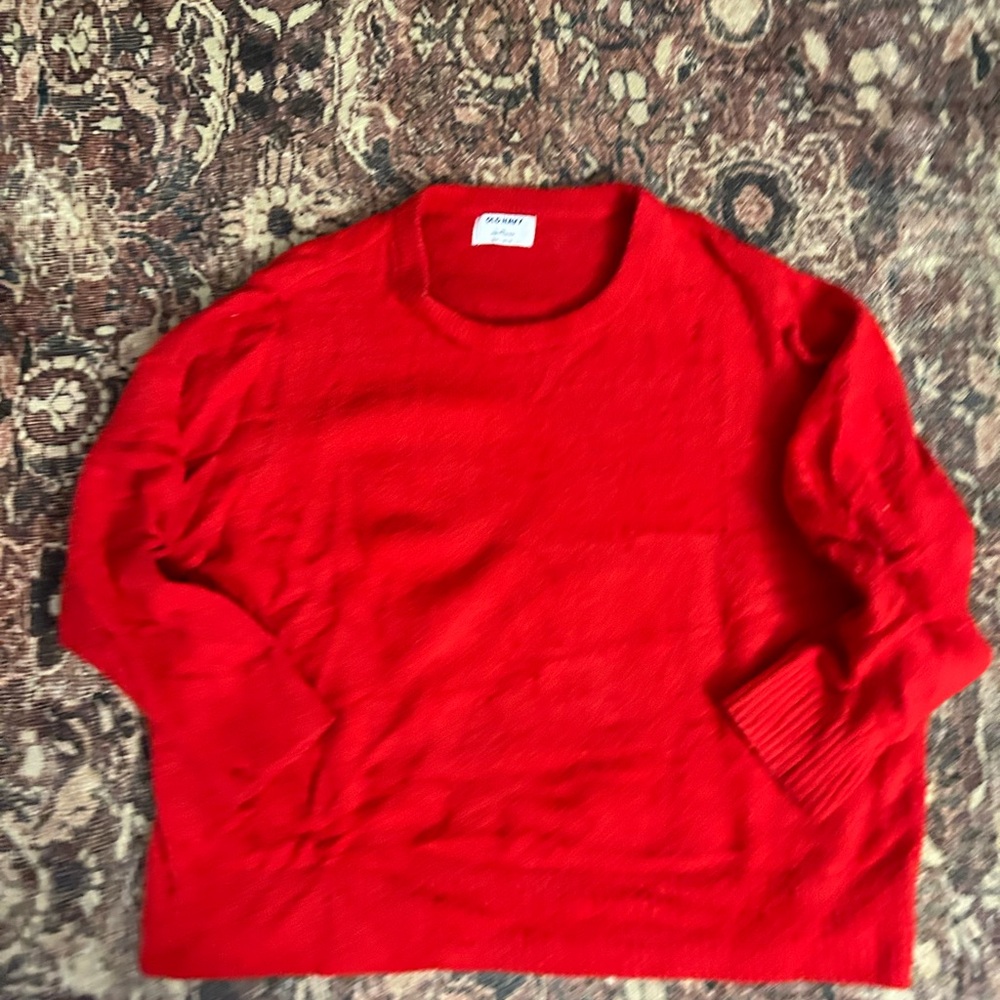 Old Navy Vibrant Red Knit Top